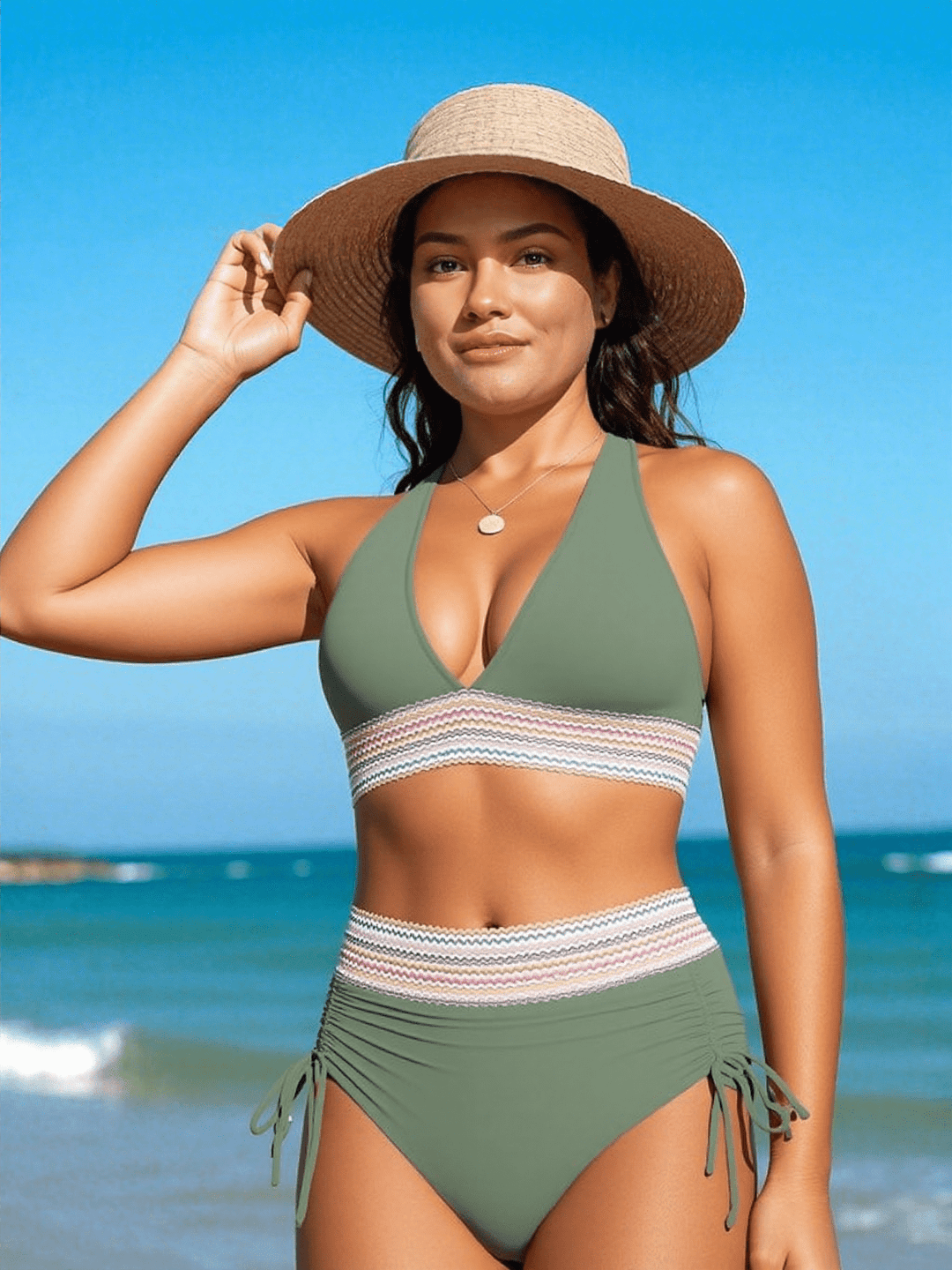 SALENYA™ | ELEGANT HIGH-WAIST SCULPTING BIKINI