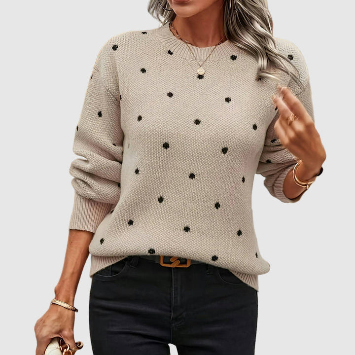 The Dot Knit Sweater