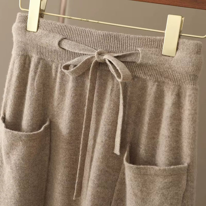 Vienna Cashmere Midi-Skirt