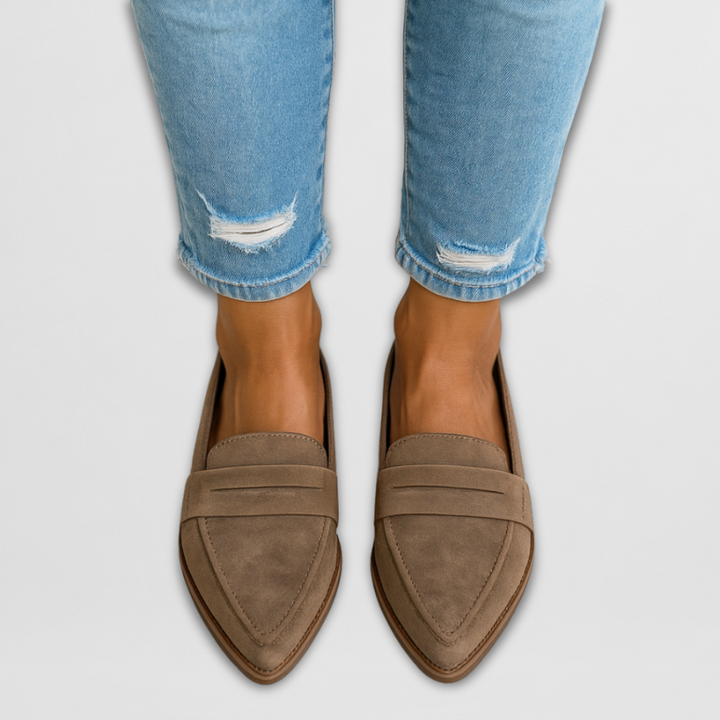 LOVRA™ | Pointed Toe Loafers