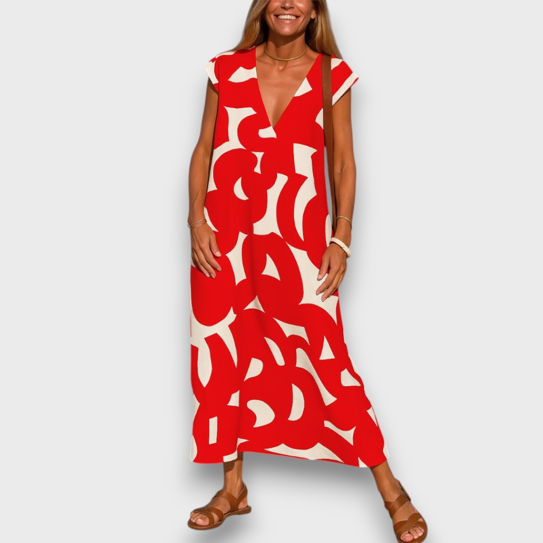 Soraya™ | Lightweight V-neck Dress