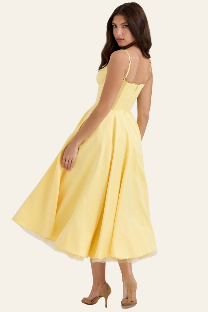 FELICIA™ | TULLE MIDI DRESS