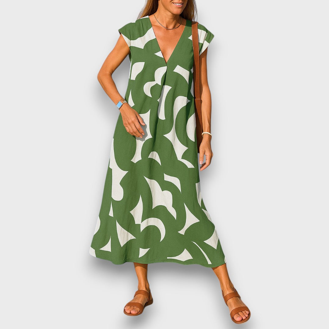 Soraya™ | Lightweight V-neck Dress