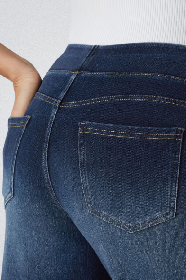 LUCY | HIGH WAIST WIDE LEG JEANS