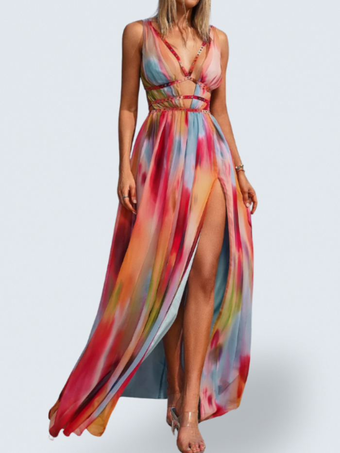 Eileen Printed Maxi Dress