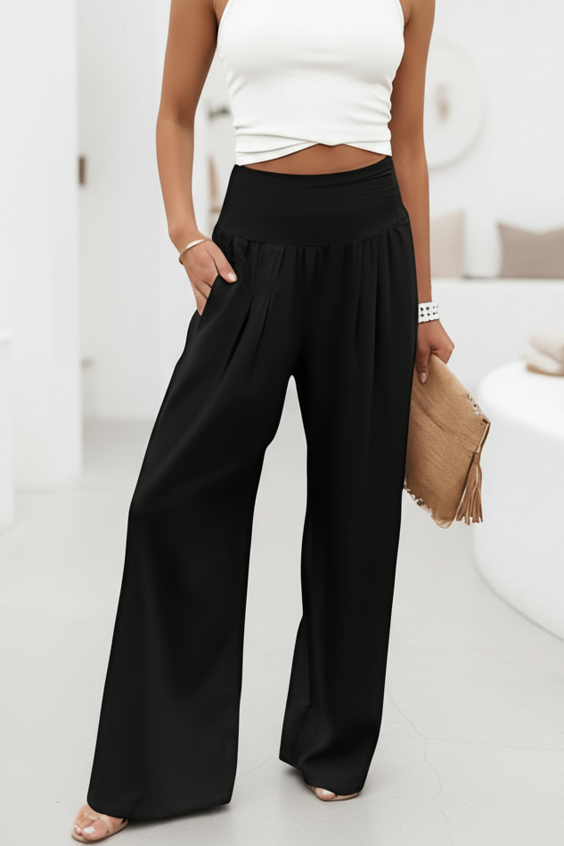 SELIMA - BEACH WIDE-LEG PANTS