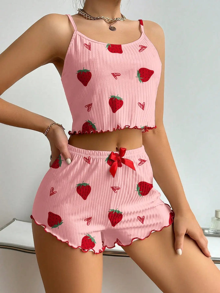 Strawberry Dreams Lounge Set
