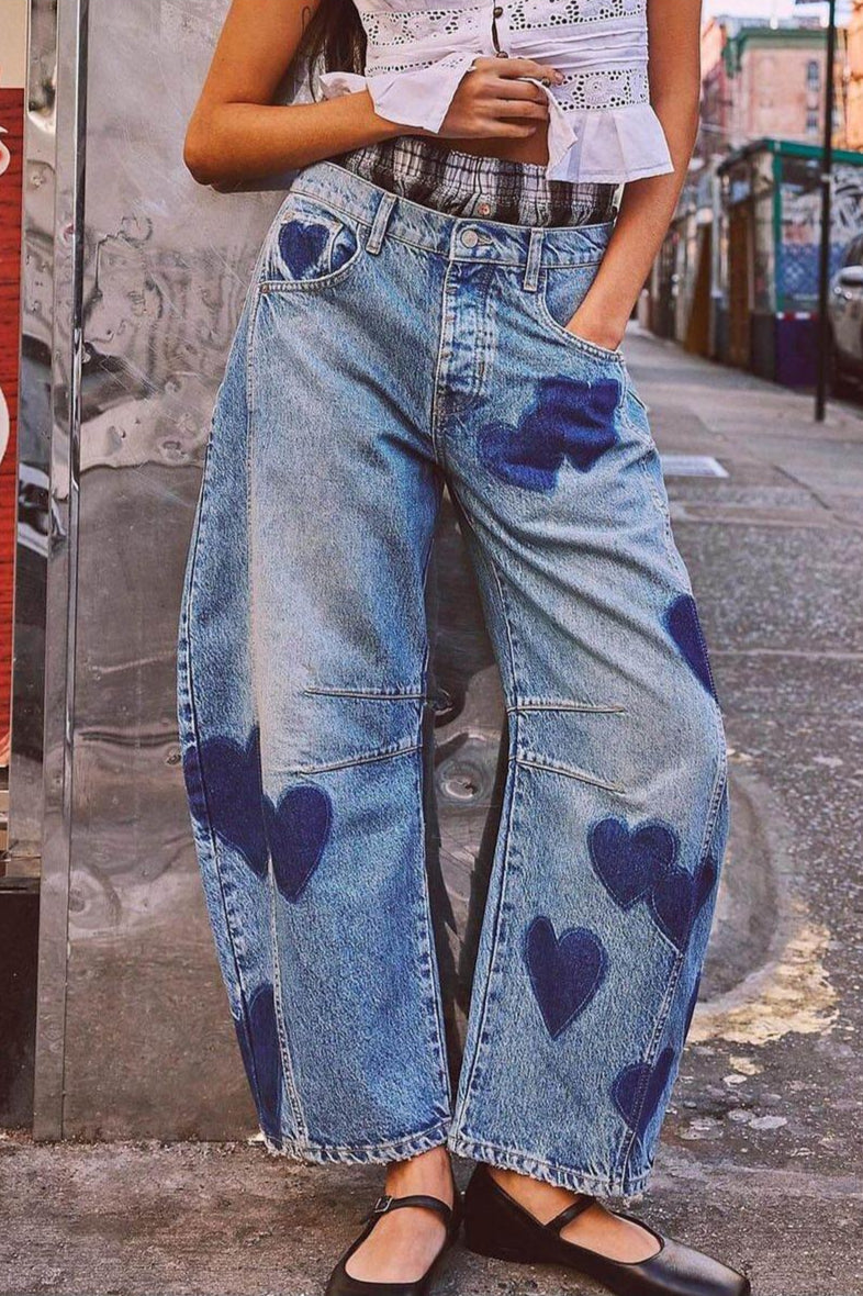 Avery Casual Mid-Rise Jeans