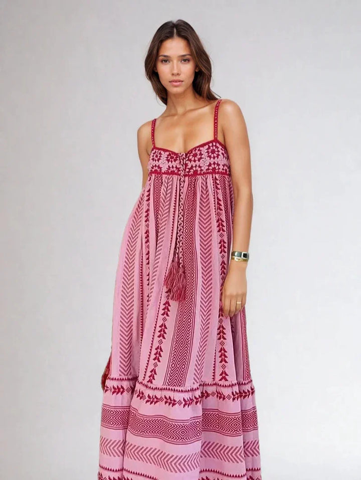 The Bohemian Breeze Maxi Dress