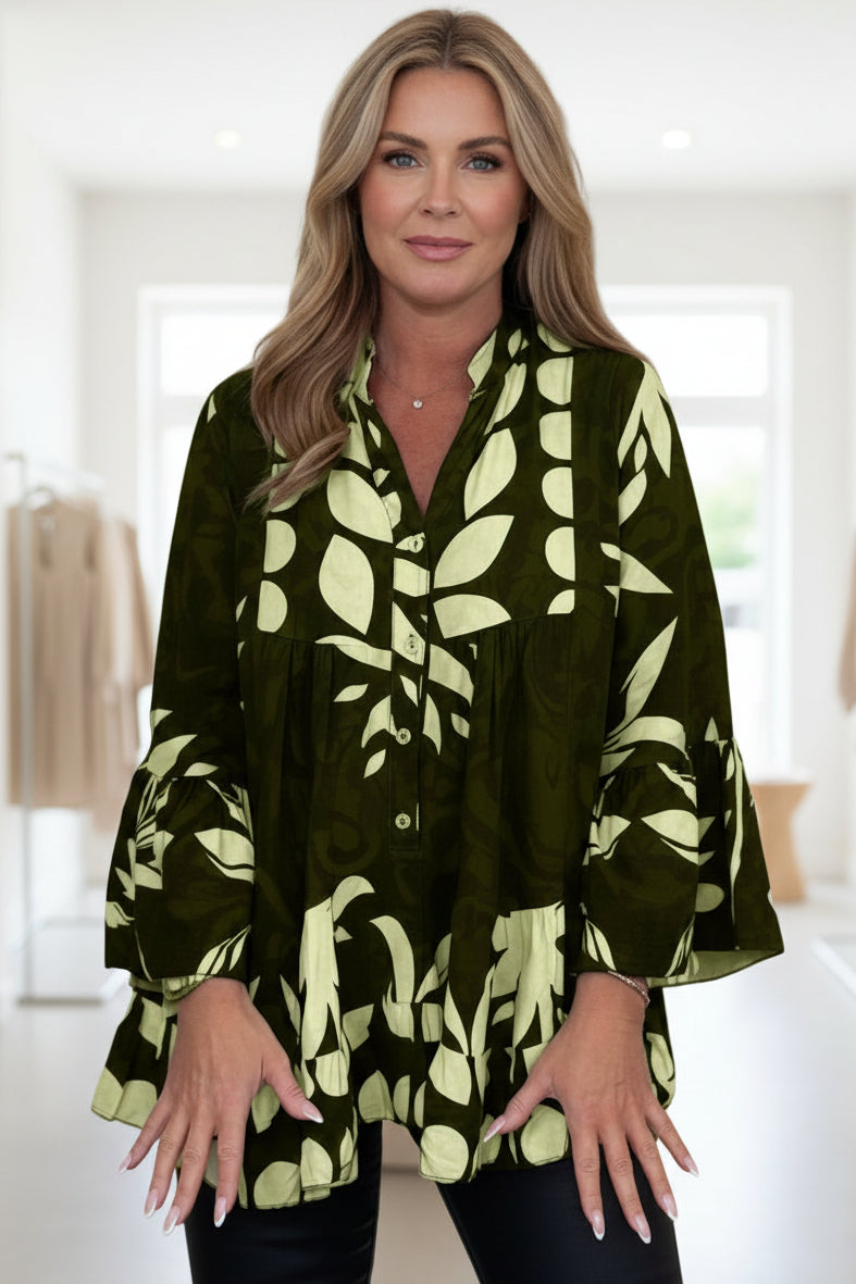 BILLIE - BELL SLEEVE BLOUSE