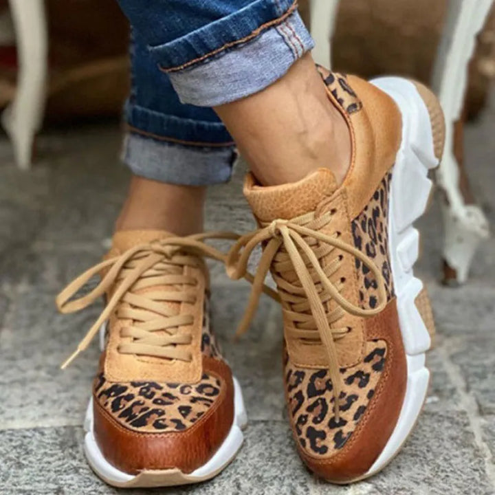 LOLA - LEOPARD PRINT SNEAKERS
