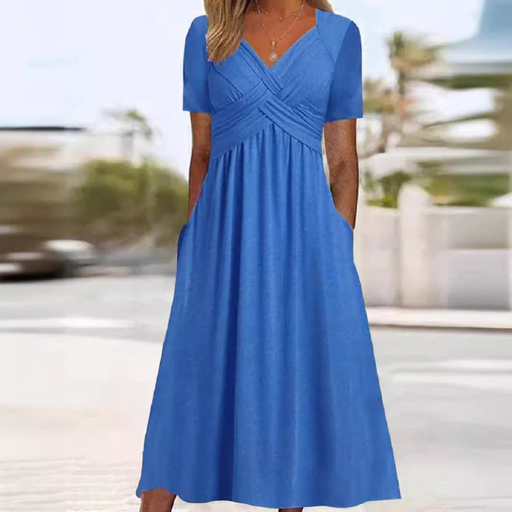 MILÉA™ | FLOWY MAXI DRESS FOR ELEGANT EASE