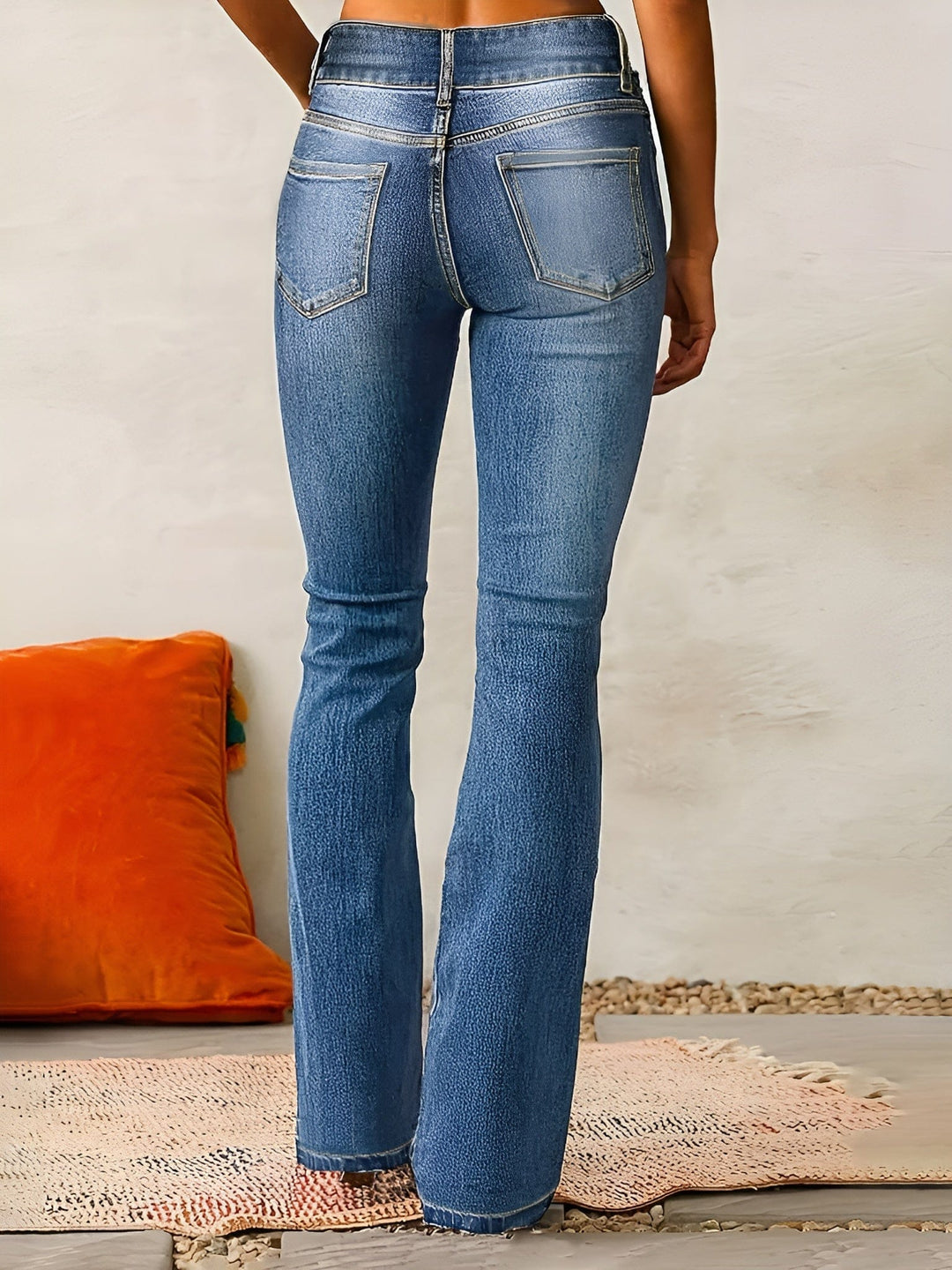 Ivana High-Waisted Flared Jeans