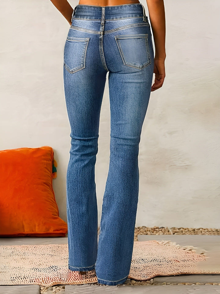 Ivana High-Waisted Flared Jeans
