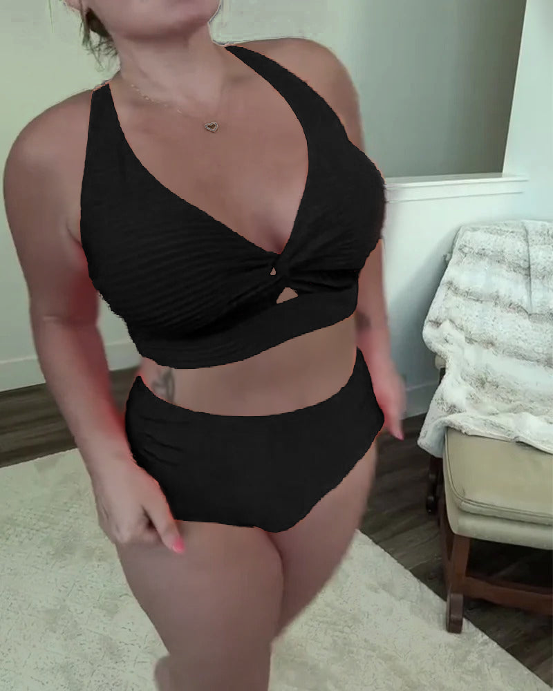 Ria | Plain Triangle Bikini