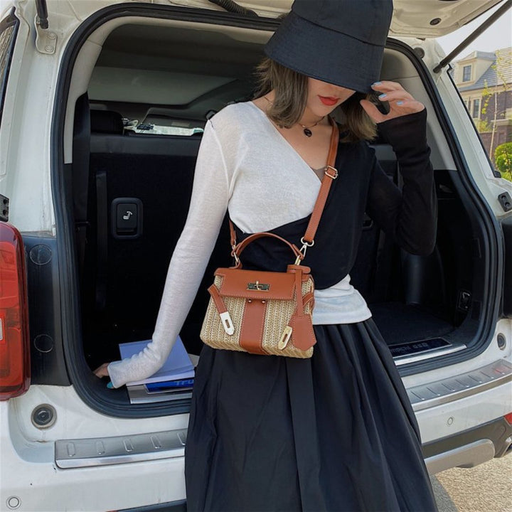 Vintage Woven Handbag