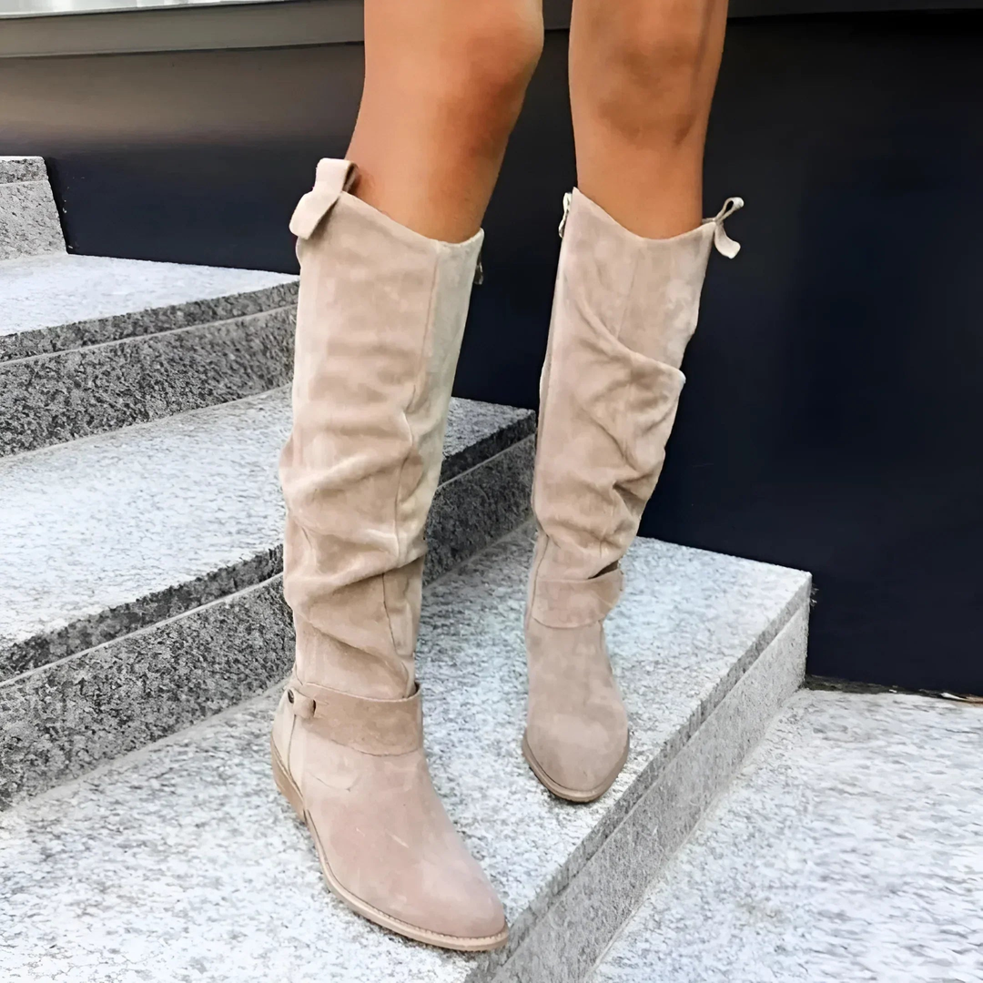 Jordyn™ | Stylish Suede Knee Boots