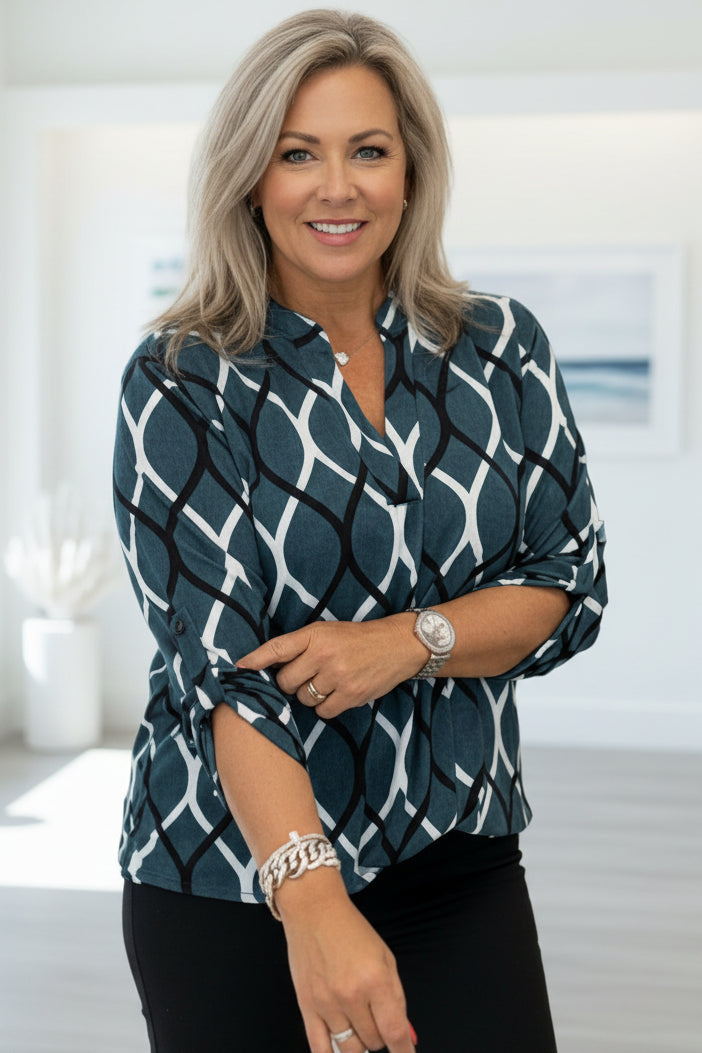 HELEN - MODERN PATTERN TOP