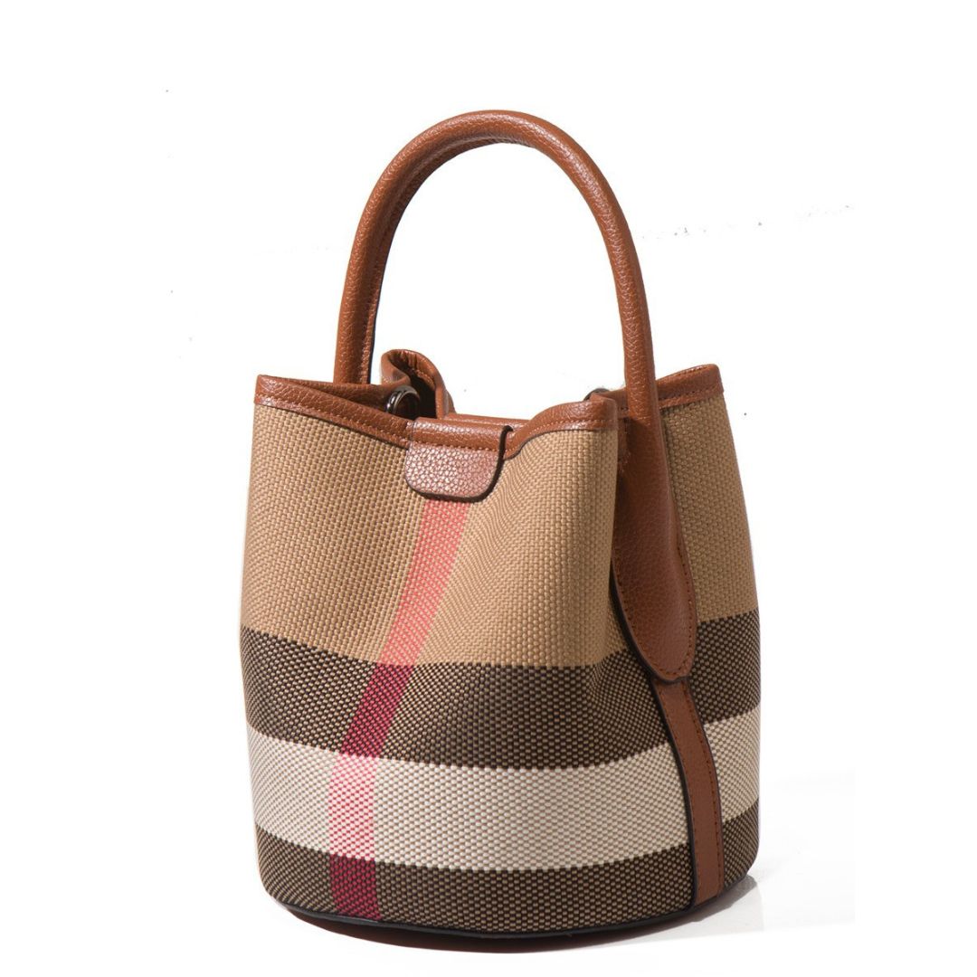 Classic Check Pattern Tote Bag
