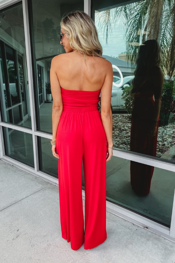 MAYA | TRENDY OFF-SHOULDER JUMPSUIT