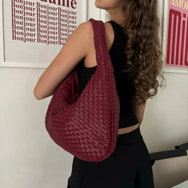 Sophie Woven Shoulder Bag