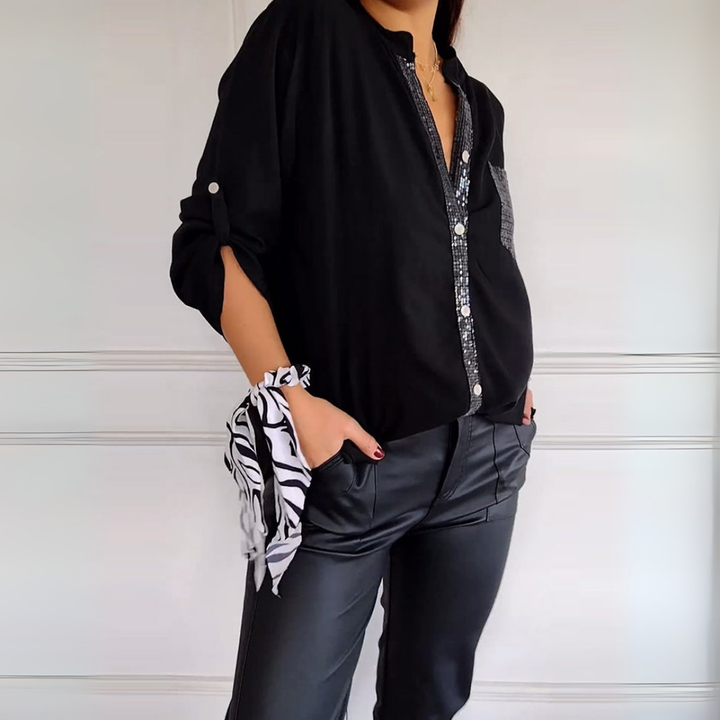 DAELINA™ | CASUAL PANELLED TOP