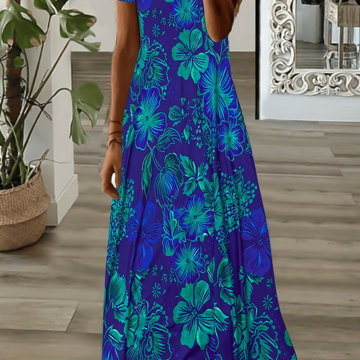 Sirena™ | Watercolour Floral Maxi Dress