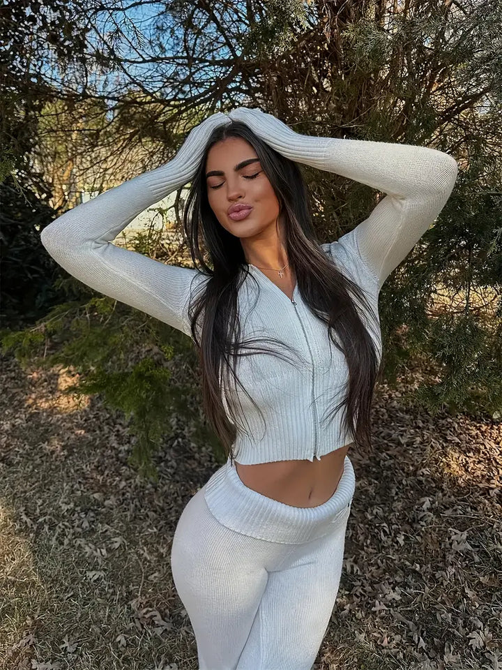 ASTRID – COSY KNIT TWO-PIECE SET