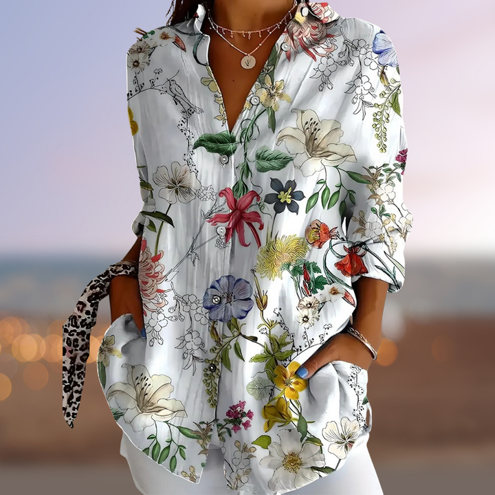 LYSANDRA™ | FLORAL PRINT BLOUSE