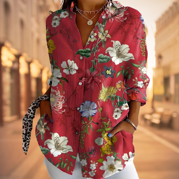 LYSANDRA™ | FLORAL PRINT BLOUSE