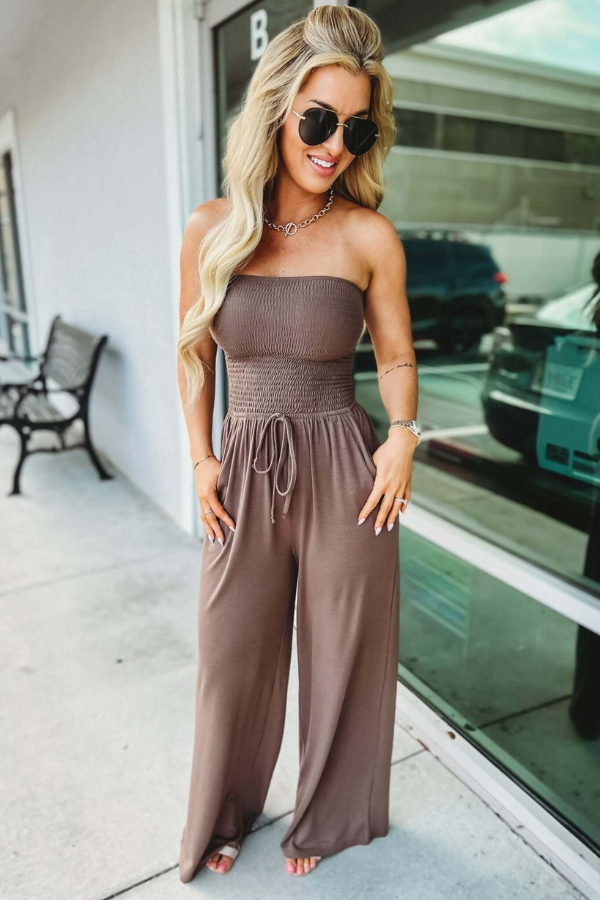 MAYA | TRENDY OFF-SHOULDER JUMPSUIT