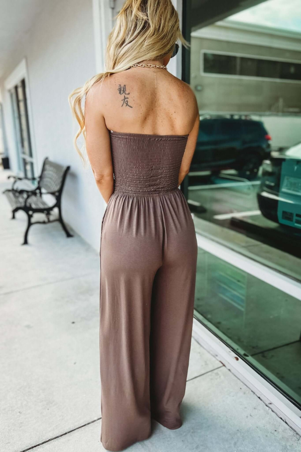 MAYA | TRENDY OFF-SHOULDER JUMPSUIT