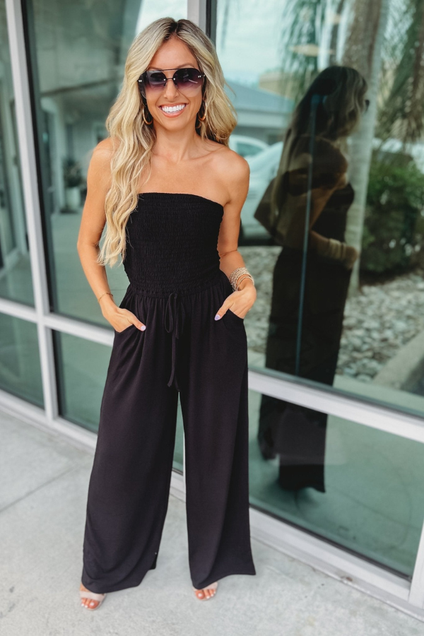 MAYA | TRENDY OFF-SHOULDER JUMPSUIT