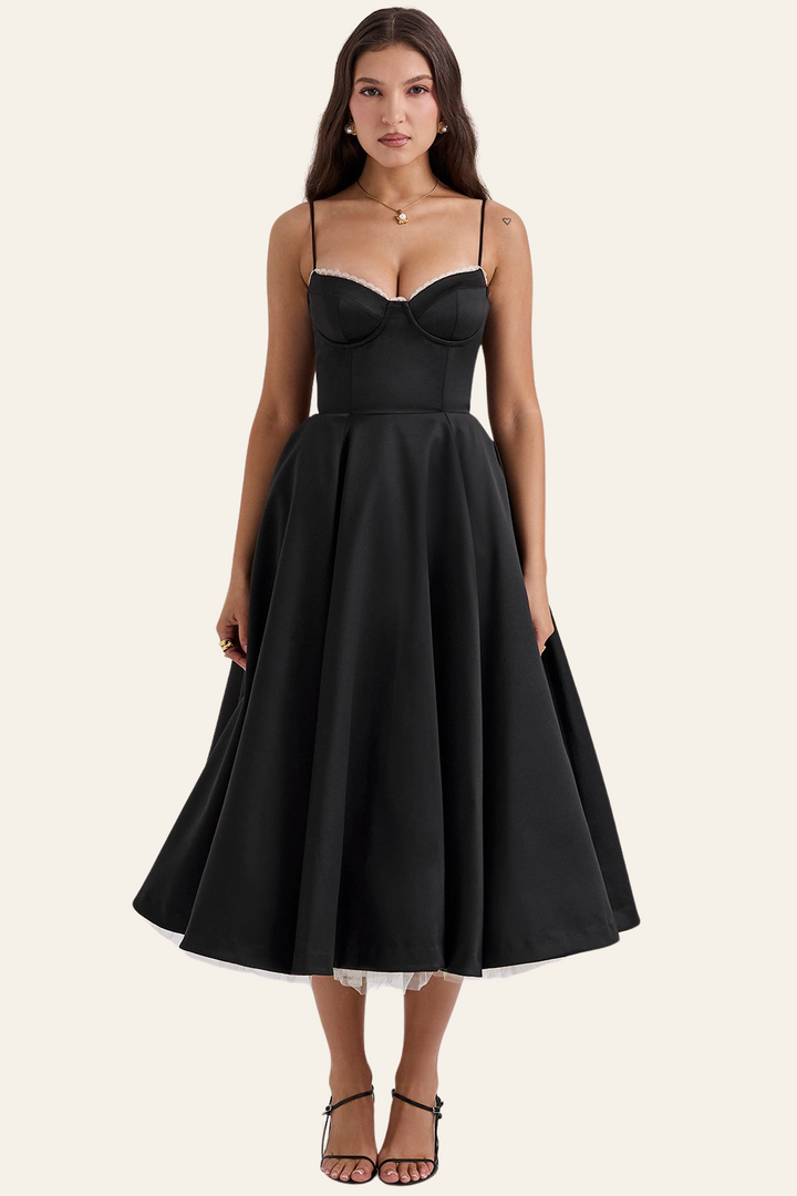 FELICIA™ | TULLE MIDI DRESS