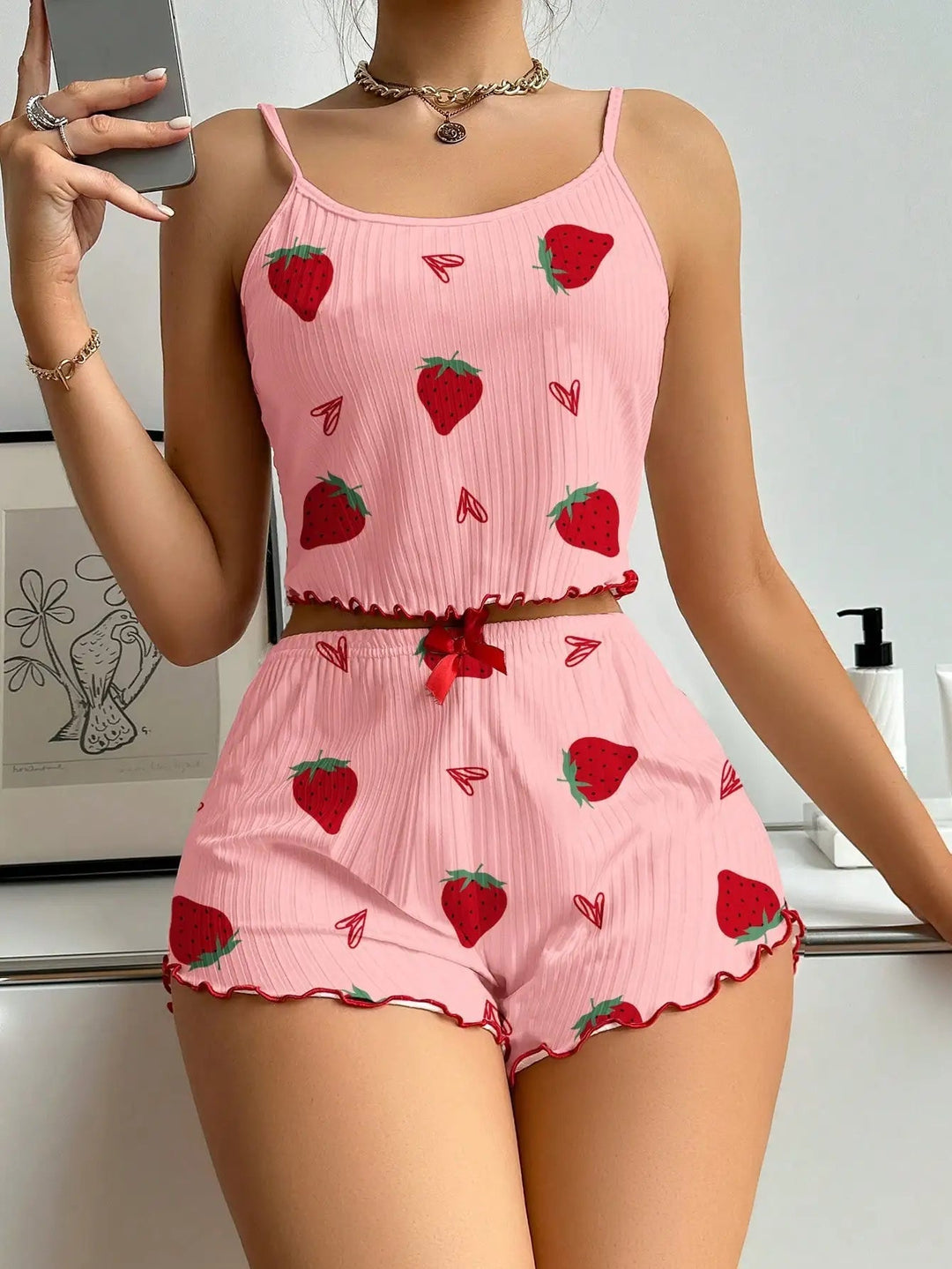 Strawberry Dreams Lounge Set