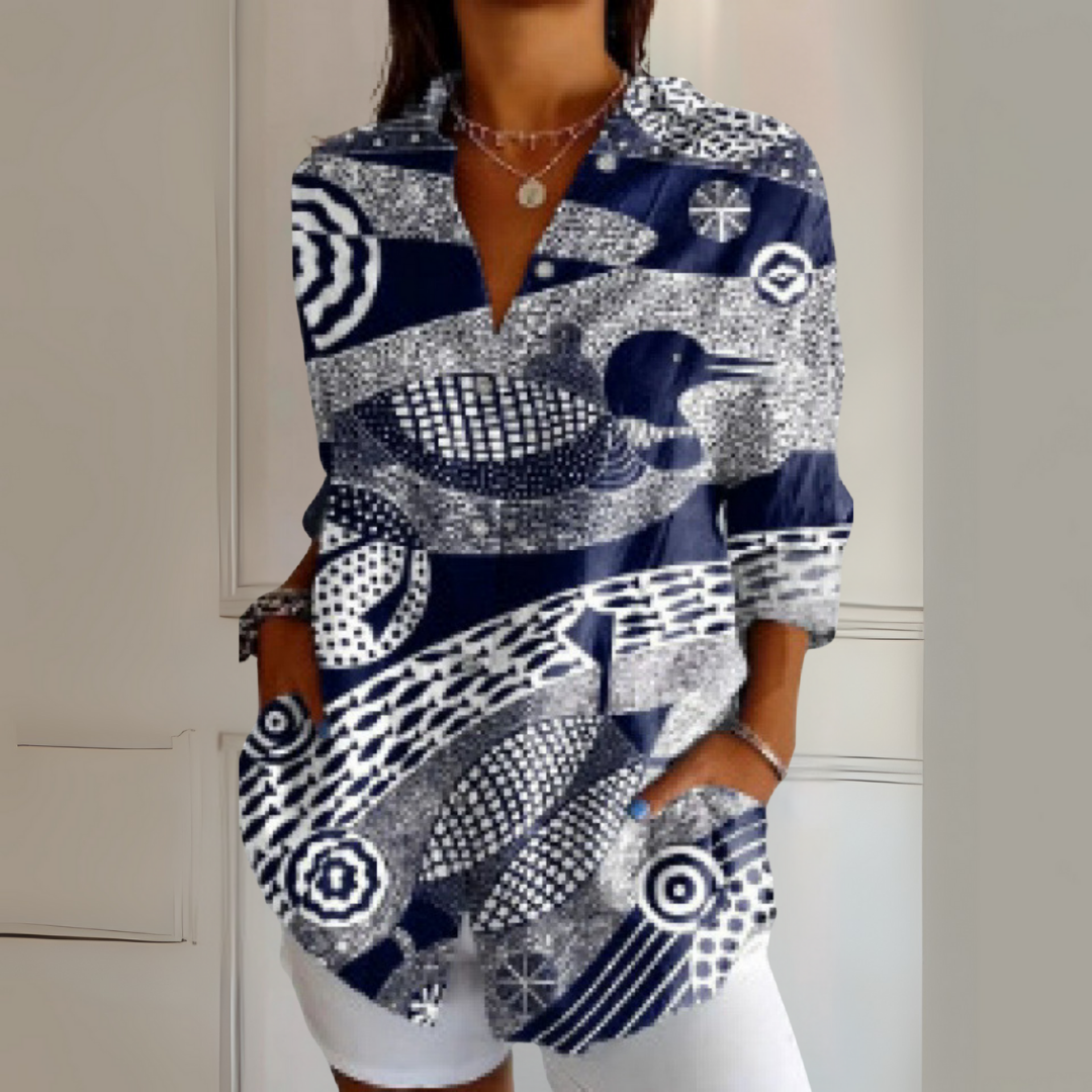 Maribel™ | Animal Blouse