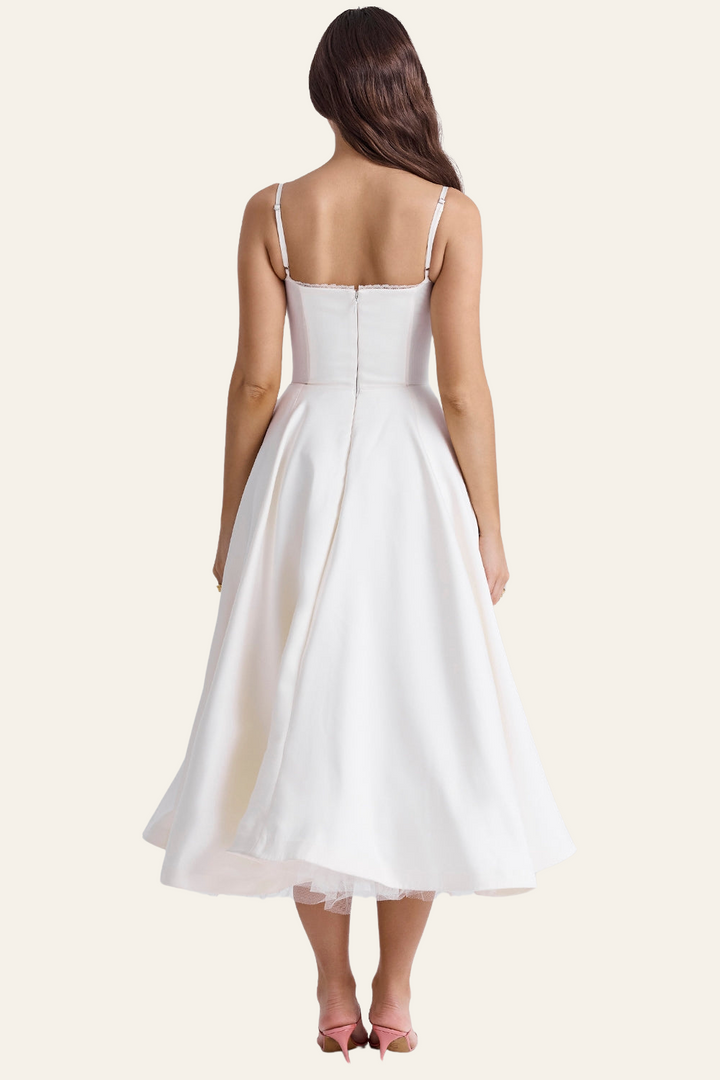 FELICIA™ | TULLE MIDI DRESS