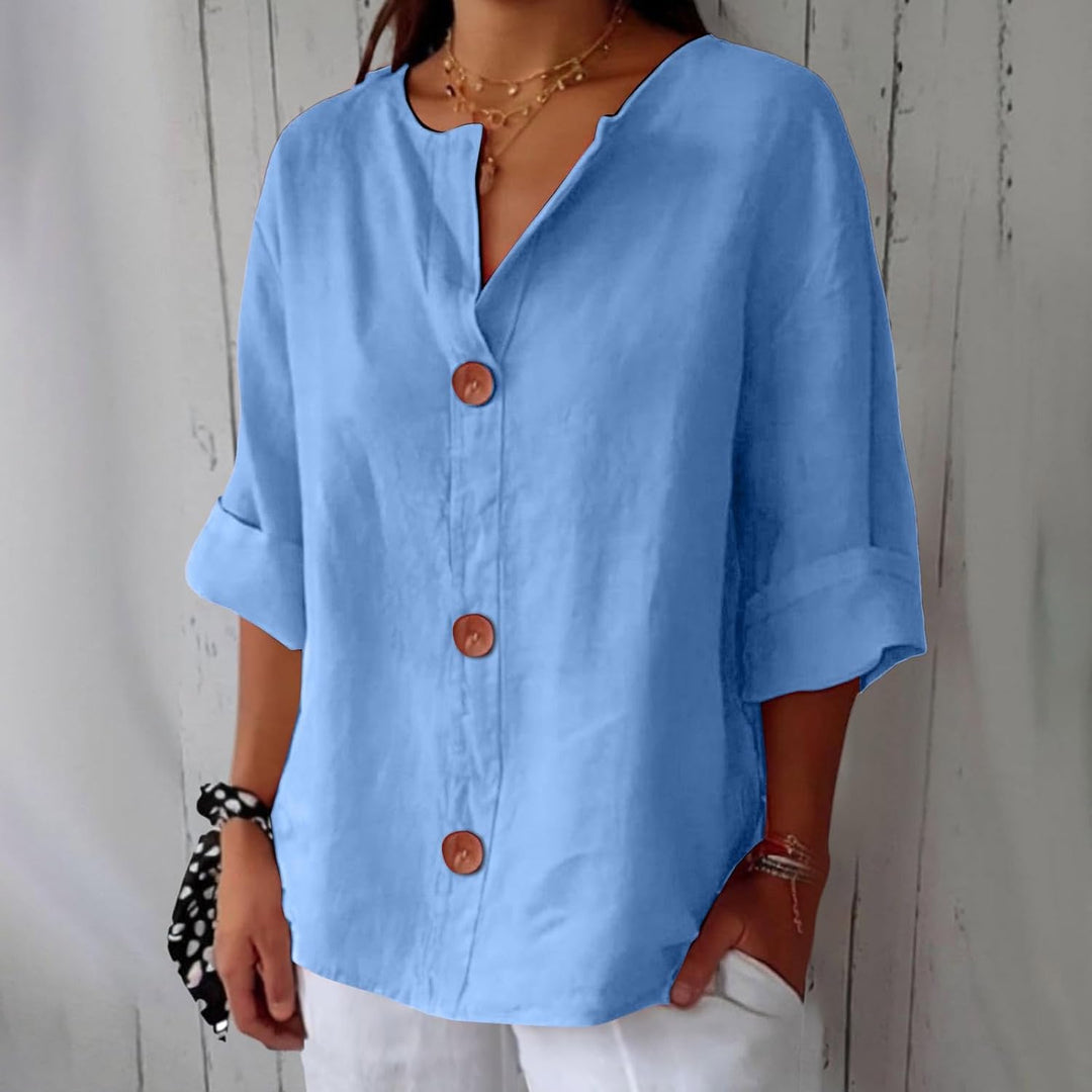 Marina - Breezy Classic Everyday Blouse