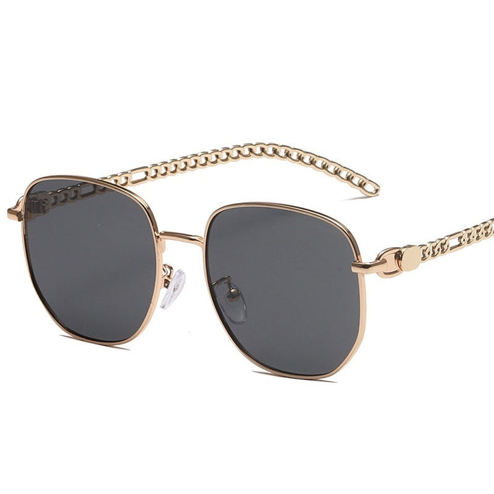 Vespera™ | Sunglasses with Gold Chain Detail