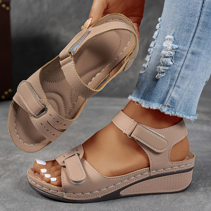 Elora™ | Elegant Orthopedic Wedge Sandals