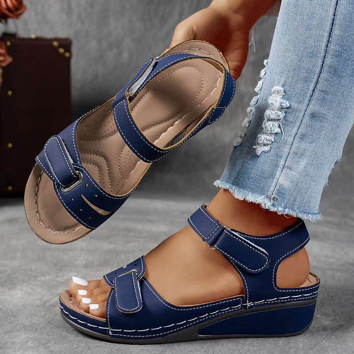 Elora™ | Elegant Orthopedic Wedge Sandals