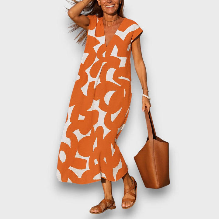 Soraya™ | Lightweight V-neck Dress