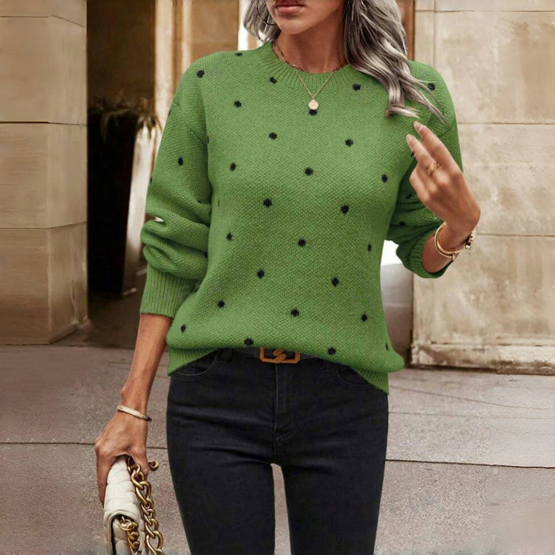 The Dot Knit Sweater