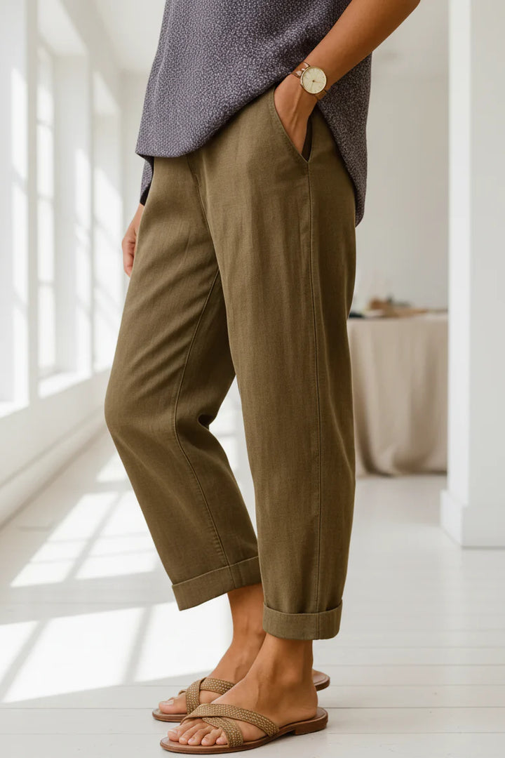 FIOLA – RELAXED CROP PANTS