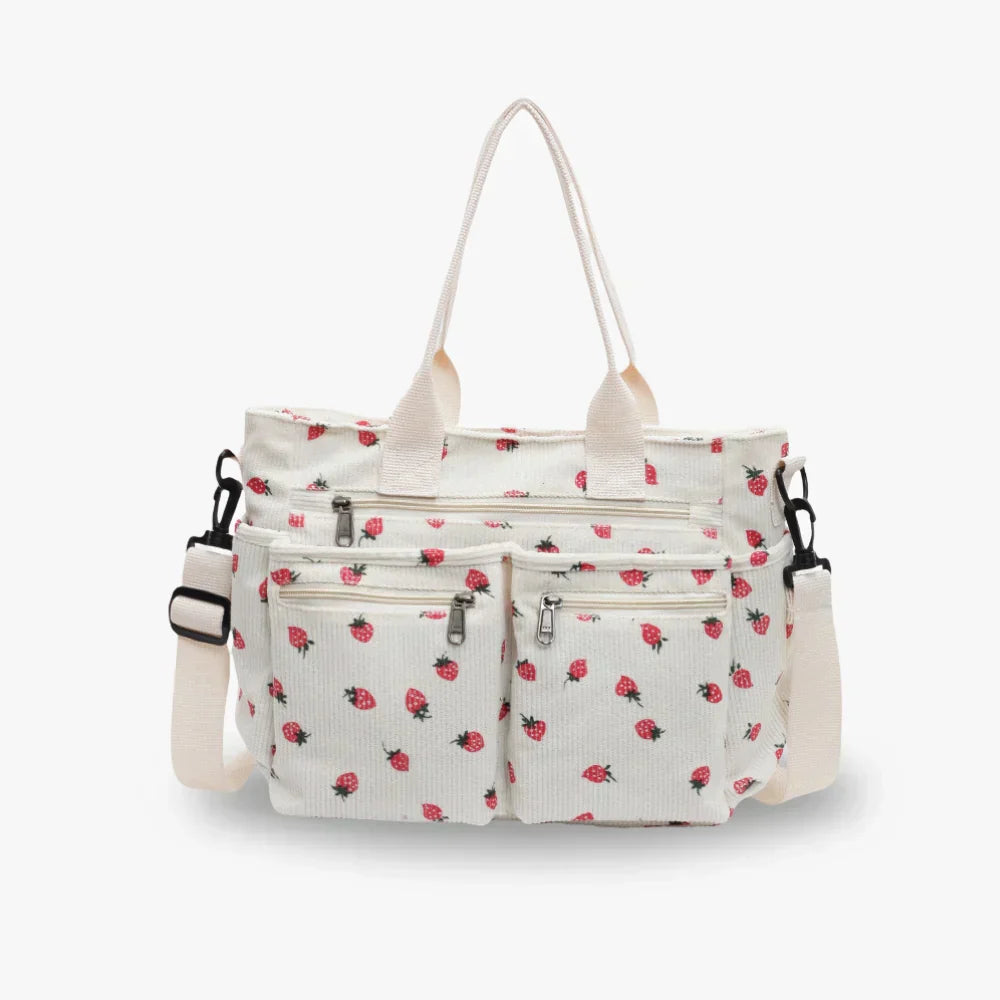 MIRELLA – STRAWBERRY TOTE BAG