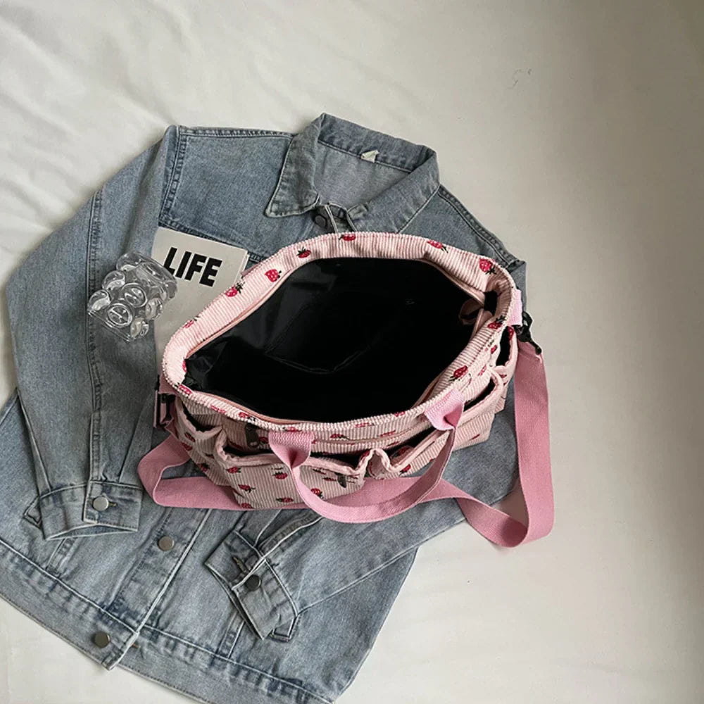 MIRELLA – STRAWBERRY TOTE BAG