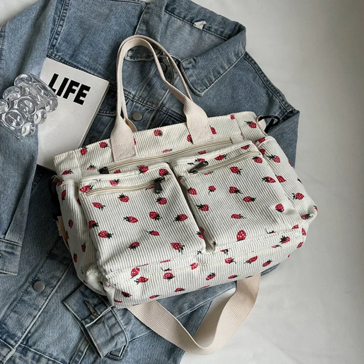 MIRELLA – STRAWBERRY TOTE BAG