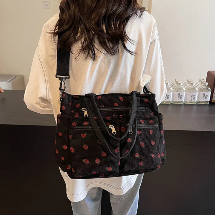 MIRELLA – STRAWBERRY TOTE BAG