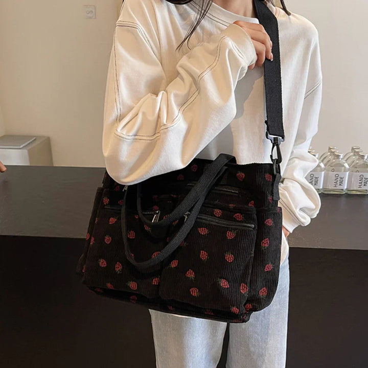 MIRELLA – STRAWBERRY TOTE BAG