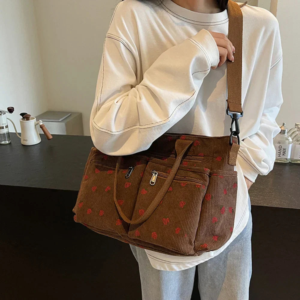 MIRELLA – STRAWBERRY TOTE BAG